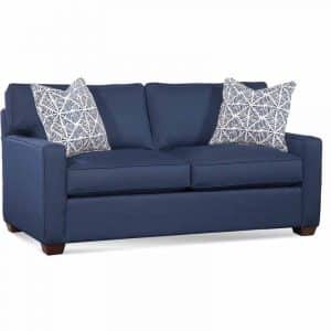 Gramercy Park Indoor Full Sleeper Loveseat by Braxton Culler Made in the USA Model 787-016