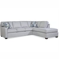 Gramercy Park Indoor Two-Piece Bumper Sectional by Braxton Culler Made in the USA Model 787-2PC-SEC2