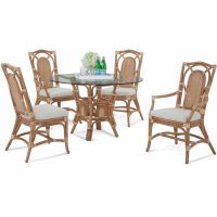 Bay Walk Indoor 5PC Dining Set by Braxton Culler Made in the USA Model 981-028-Set