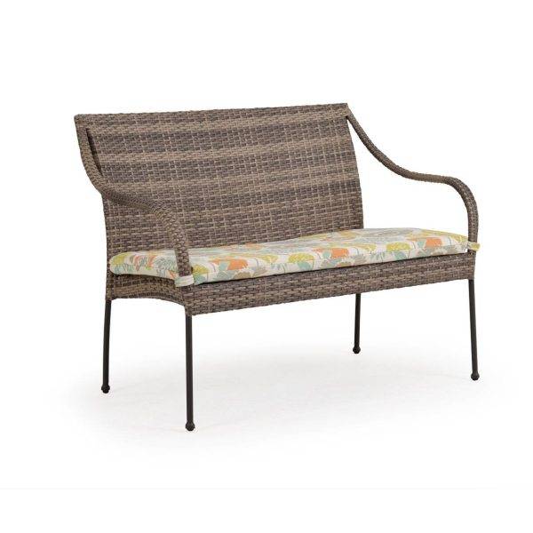 Alamo Patio Wicker Bench