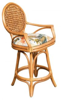 bahama barstool in antique honey