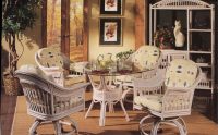 Bermuda Caster Dining Set by South Sea Rattan