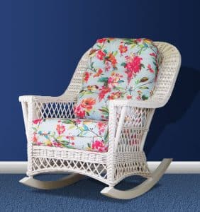 bar harbor white rocker