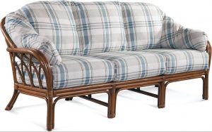 Boardwalk Rattan Sofa Model 915-011 Made in the USA by Braxton Culler