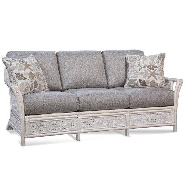 Boca Rattan Sofa Model 973-011 by Braxton Culler