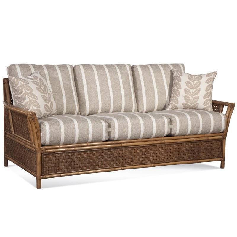 Boca Rattan Queen Sleeper Sofa Model 973-015 by Braxton Culler