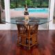 Bridgeport Dining Table and 42 Inch Glass Top