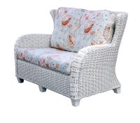 clarissa white loveseat