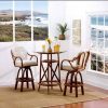 Classic Comfort Barstool Set by Classic Rattan