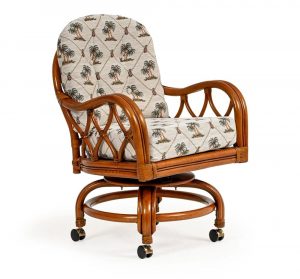 Corpus Christi Rattan Swivel Tilt Dining Room Chair