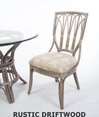 Cuba Rustic Driftwood Side Chair