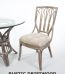 Cuba Rustic Driftwood Side Chair