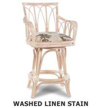 Cuba Barstool in Wash Linen Stain