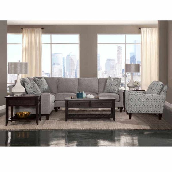 Urban Options Indoor Corner Sectional by Braxton Culler Made in the USA Model A312-2PC-SEC4