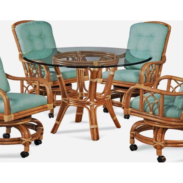 EDGEWATER DINING SET BY BRAXTON CULLER