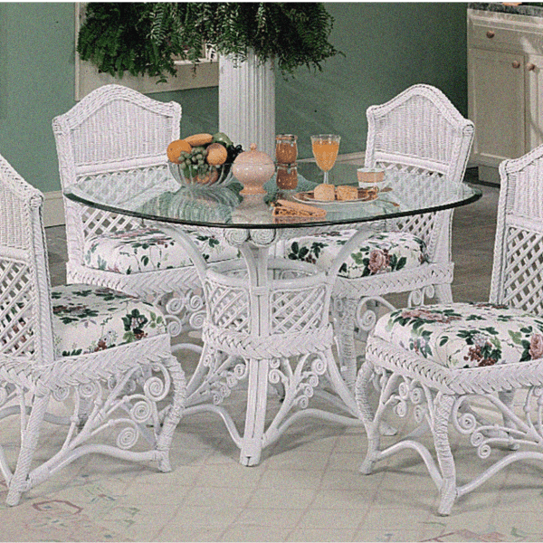 Gazebo Dining Set in White