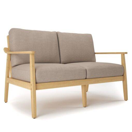 HAMBRICK TEAK LOVESEAT