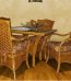 Kingston Reef Rattan 6 Pc Dining Set Model KR-DINSET from Spice Island Wicker