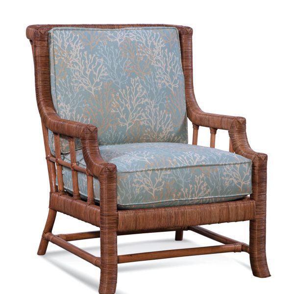 Lafayette Rattan Wicker Arm Chair 1007-001 by Braxton Culler