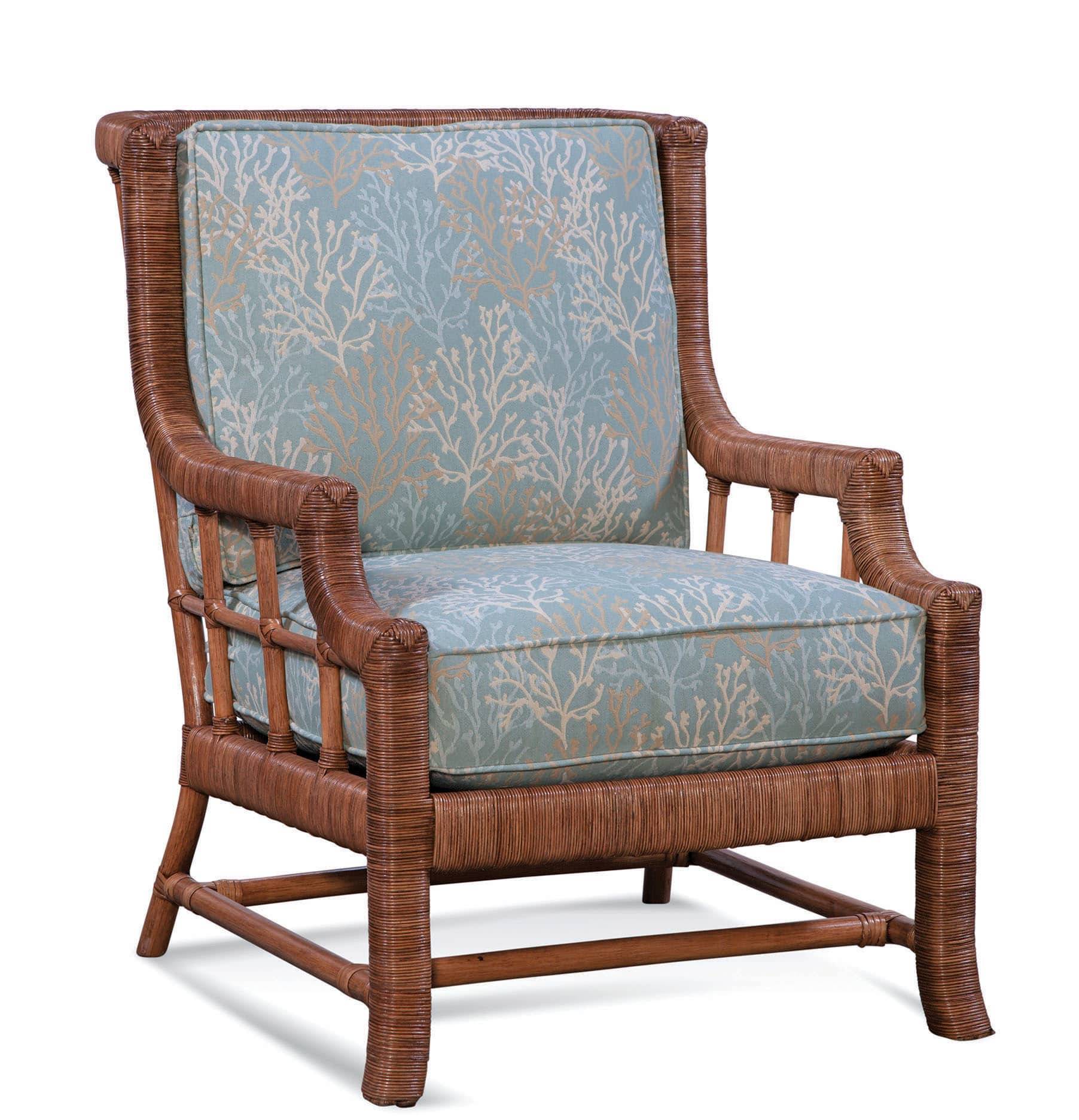 Lafayette Rattan Wicker Arm Chair 1007-001 by Braxton Culler