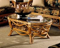 New Twist Coffee Table Model 3344T from South Sea Rattan