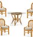 New Twist Round Dining Set with Side Chairs