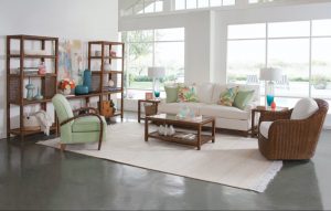 Oaks Way Sofa 5 Pc Living Room Set Includes Camarrone Swivel and Vero Lounge Chairs Model 1047-5PCSET Made in the USA by Braxton Culler