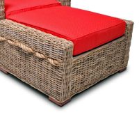 sailor's rattan ottoman