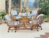 santa cruz dining set by classic rattan