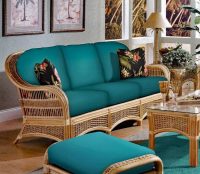 spice islands wicker sofa