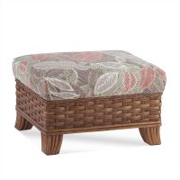 Somerset Rattan Ottoman Model 953-009 by Braxton Culler