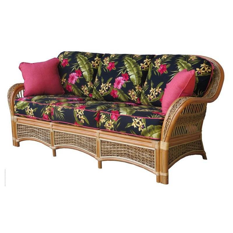 Spice Islands Rattan Sofa Model SI3S