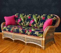 spice islands wicker sofa