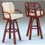 Indoor Wicker Kitchen Stools