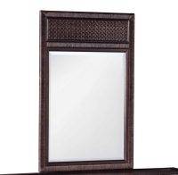 Naples Wicker and Rattan Vertical Mirror Model 807-049 by Braxton Culler (Unable to ship alone - Must ship with at least 1 other item from same collection)