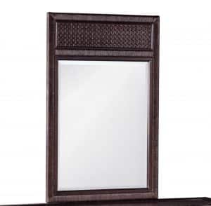 Naples Wicker and Rattan Vertical Mirror Model 807-049 by Braxton Culler (Unable to ship alone - Must ship with at least 1 other item from same collection)