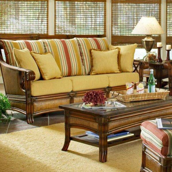 pacifica rattan sofa