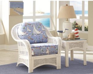 regatta arm chair and end table