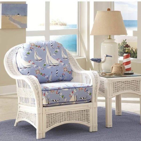 regatta arm chair and end table