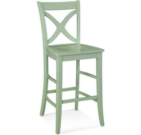 Hues Indoor Bar Stool with Wood Seat by Braxton Culler Model 1064-012WS