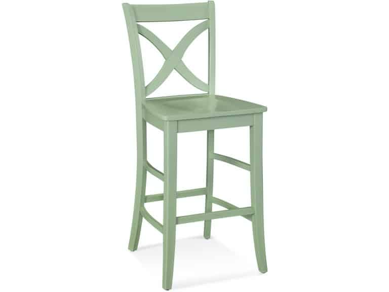 Hues Indoor Bar Stool with Wood Seat by Braxton Culler Model 1064-012WS