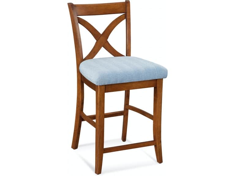 Hues Indoor Bar Stool with Cushion by Braxton Culler Model 1064-012
