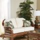 Bermuda Pecan Loveseat by South Sea Rattan Model 1402