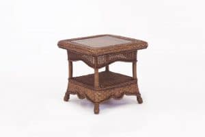 Autumn Morning Indoor Wicker End Table