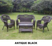 Riviera Seating in Antique Black