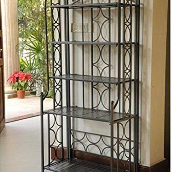 3441 BAKERS RACK IN PEWTER