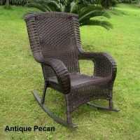 4007 ROCKER IN ANTIQUE PECAN