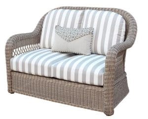 arcadia loveseat by south sea rattan