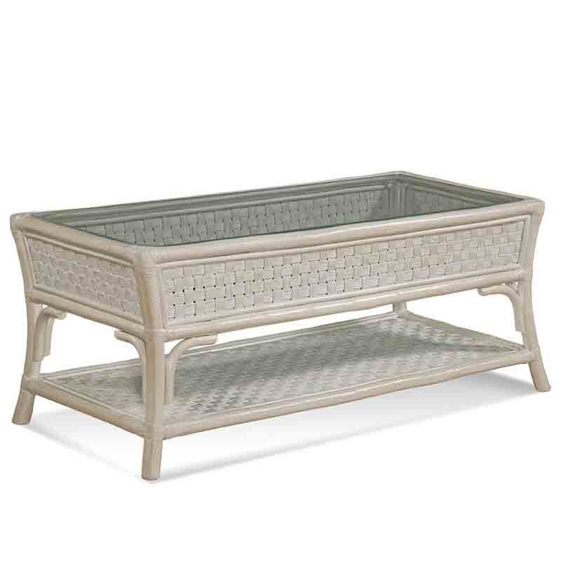 Boca Rattan Coffee Table Model 973-072 by Braxton Culler