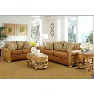 Aruba Rattan and Wicker 5 Pc Set by Stanley Chair Model 229-SET